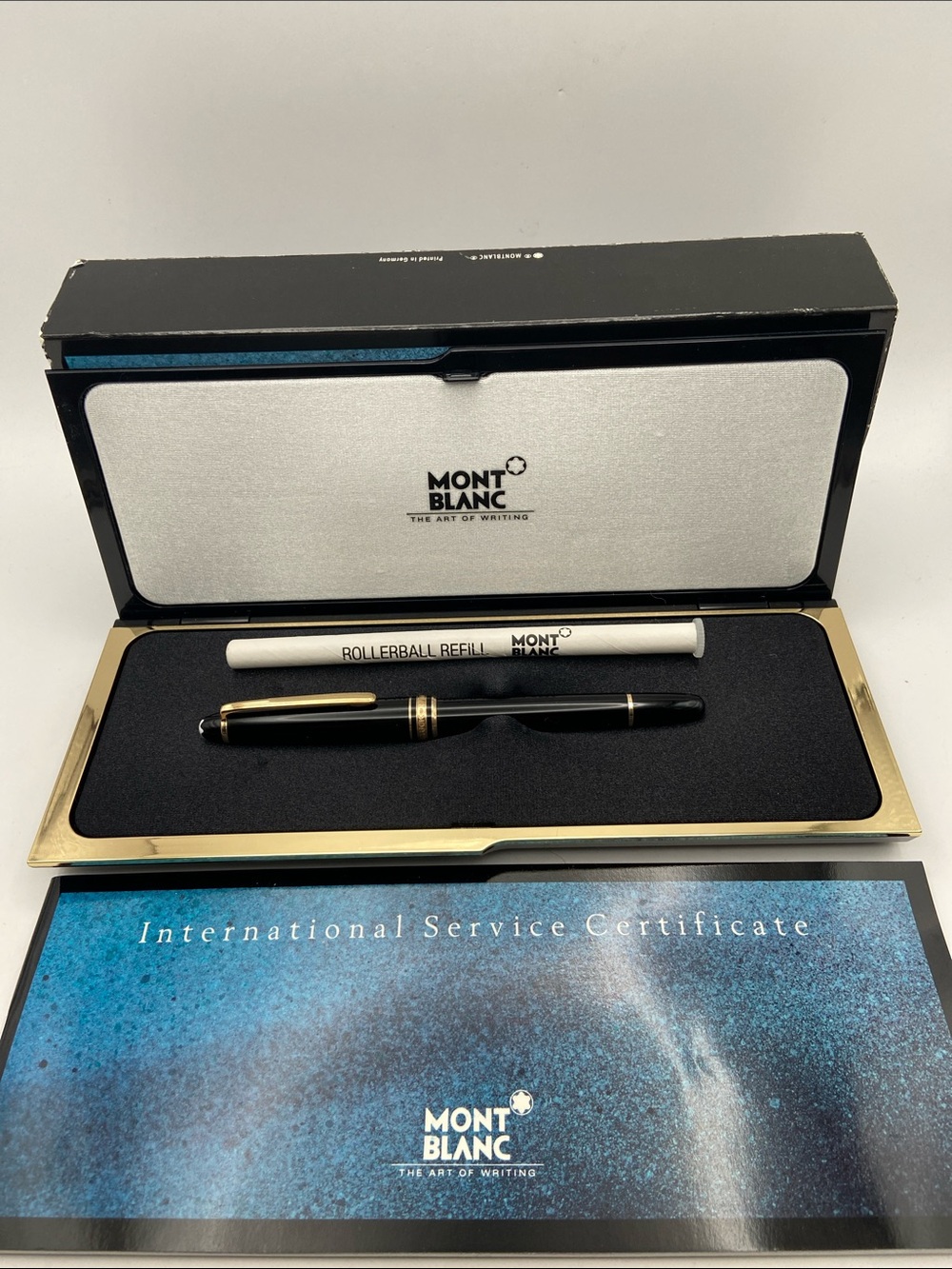 Montblanc Meisterstuck Classique Rollerball Pen Set Black Luxury Classic Gifts